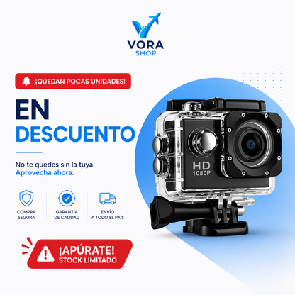PROMO CAMEXTREME: Cámara Deportiva+Carcasa Impermeable